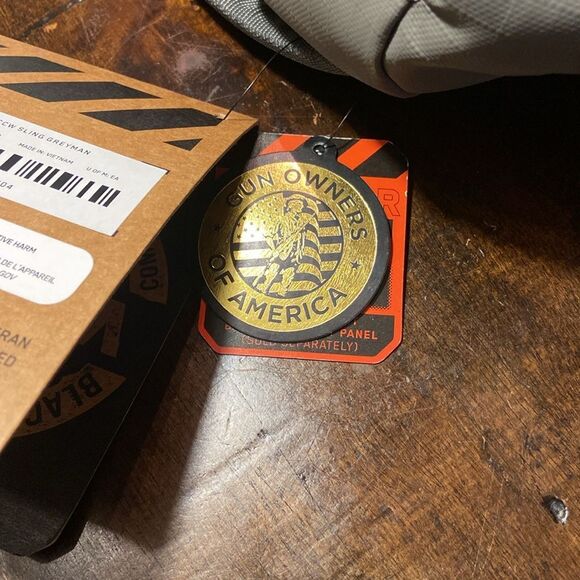 Gray Tactical Sling Bag - Picture 5 of 11